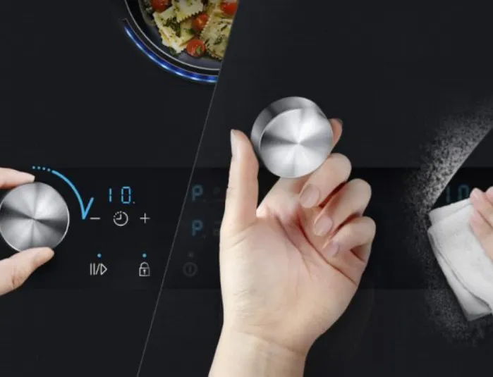 Il piano a induzione Virtual Flame Chef Collection di Samsung