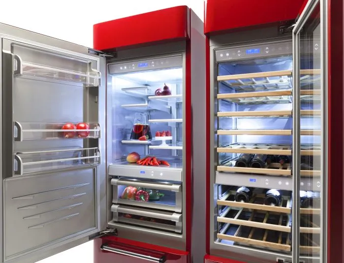 il modello T1 applicato a uno dei frigoriferi della gamma Country 