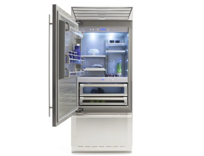 il modello T1 applicato a uno dei frigoriferi della gamma Stand Plus